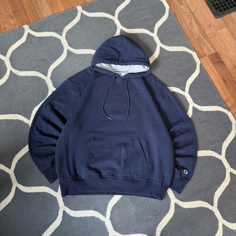 Navy Champion Hoodie